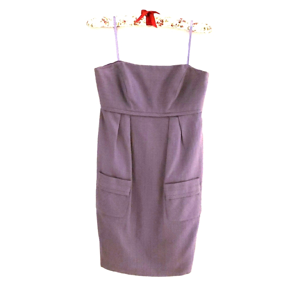 Milly strapless sheath dress